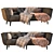 Elegant Tampa Sofa: High-Quality, Modern Design 3D model small image 1