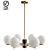 Modern Ceiling Light Fixture, Ø67 Ontario 3D model small image 1