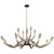 Elegant Vintage Chandelier, 12-Light 3D model small image 1