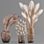 Pampass Bouquet: Elegant Floral Arrangement 3D model small image 2