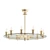 Elegant Vintage Italian Chandelier 3D model small image 1