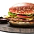 Savory Burger and Crispy Fries 3D model small image 3
