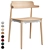 Modern Nemea 2825 Chair: Stylish Comfort 3D model small image 8