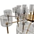Spillray Chandelier: Elegant Lighting Solution 3D model small image 2