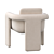 Velvet Floria Armchair 3D model small image 4