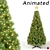 Animated Christmas Tree - 275cm 3D model small image 1