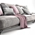 Elegant Ditre Italia Lennox Sofa 3D model small image 8