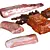 Savory Meat Selection 3D model small image 3