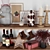 Festive Christmas Decor Set 3D model small image 2