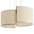 Fendi Heron 2022.1: Luxe Gold Chandelier 3D model small image 5