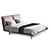 Poltrona Frau John-John Bed: Sleek Design for Blissful Sleep 3D model small image 3