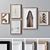 Multi-Frame Set: Vintage Wall Paintings 3D model small image 1