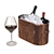 Elegant Istanbul Wine Bucket 3D model small image 1