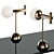 Elegant Fendi Lux Table Lamp 3D model small image 1