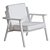 Elegant Lasai Armchair for Ultimate Comfort 3D model small image 3