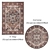 Versatile Set of 8 Rugs for Stunning 3D Renders 3D model small image 3