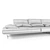 Modern Loft Sectional Sofa 3D model small image 3