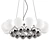 Elegant Pearl Chandelier 3D model small image 1