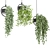 Metal Box Hanging Plants - Set 149 3D model small image 5