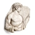 Exquisite Antinous Marble Relief 3D model small image 1