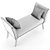 Elegant GOYA Sofa 3D model small image 4