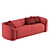 Luxury Pierre Sofa - Italian Glamour 3D model small image 6