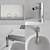 Rexa Design About.2 Wall-Hung WC & Bidet: Minimalistic Elegance 3D model small image 5