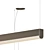 Sleek LEDbar Suspension Light 3D model small image 2