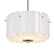 Sleek Chrome Pendant Light 3D model small image 1