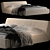 Gamma Night Bed: Stylish, Modern, and Comfortable 3D model small image 1