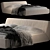 Gamma Night Bed: Stylish, Modern, and Comfortable 3D model small image 5