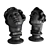Majestic Alexander Marble Head 3D model small image 2
