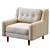 West Elm Crosby Armchair: Comfort Refined 3D model small image 7
