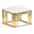 Marble Square Side Table: Modern Elegance 3D model small image 5