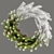 Festive Coniferous Christmas Wreath 3D model small image 5