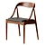 Mid-Century Modern Chairs by Johannes Andersen 3D model small image 1