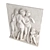 Elegant Graces Wall Panel 3D model small image 3