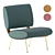 Title: Molteni & Co ROUND D.154.5 Chair 3D model small image 1