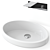 Elegant Ellisse Fl Washbasin 3D model small image 3