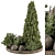 Outdoor Oasis Plant Set 3D model small image 1