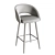 MIRELLA Bar Stool 3D model small image 4