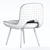 Elegant Bliss Chair: Modern Design 3D model small image 7