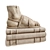 Ancient Roman Marble Foot Sculpture 3D model small image 2