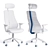 Ergonomic Gaming Chair by MATCHSPEL IKEA 3D model small image 2