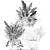 Natural Bouquet 231: Handcrafted Decorative Arrangement 3D model small image 7