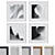 Abstract Frame Set: Modern Minimalist Designs 3D model small image 1