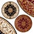 Elegant Circle Rugs | No. 270 3D model small image 1