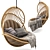 Ultimate Hanging Lounge Chair: The Epitome of Relaxation 3D model small image 1