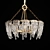 Ice Spring Chandelier: Elegant Frozen Glow 3D model small image 1