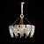 Ice Spring Chandelier: Elegant Frozen Glow 3D model small image 2